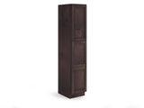 Valleywood Cabinetry 18-in W x 90-in H x 24-in D Rustic Hickory Pantry Ready To Assemble Plywood Cabinet (Flat Panel Shaker Door Style)