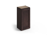 Valleywood Cabinetry 15-in W x 36-in H x 12-in D Rustic Hickory Wall Ready To Assemble Plywood Cabinet (Flat Panel Shaker Door Style)