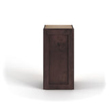 Valleywood Cabinetry 15-in W x 36-in H x 12-in D Rustic Hickory Wall Ready To Assemble Plywood Cabinet (Flat Panel Shaker Door Style)