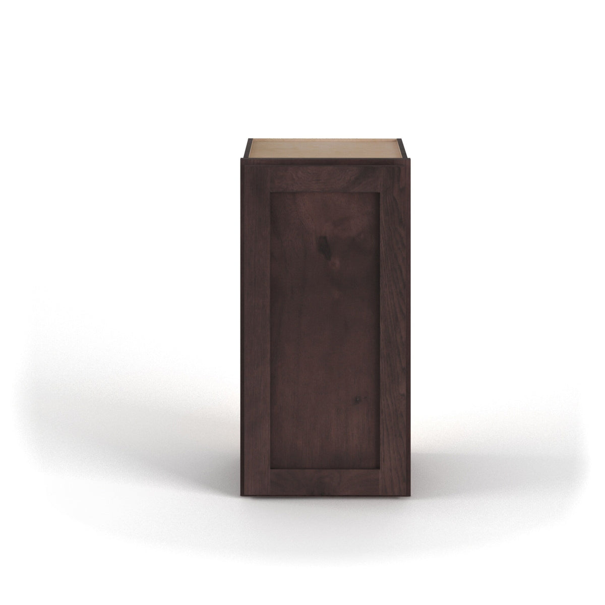 Valleywood Cabinetry 18-in W x 30-in H x 12-in D Rustic Hickory Wall Ready To Assemble Plywood Cabinet (Flat Panel Shaker Door Style)