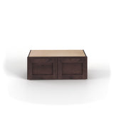 Valleywood Cabinetry 36-in W x 15-in H x 12-in D Rustic Hickory Wall Ready To Assemble Plywood Cabinet (Flat Panel Shaker Door Style)