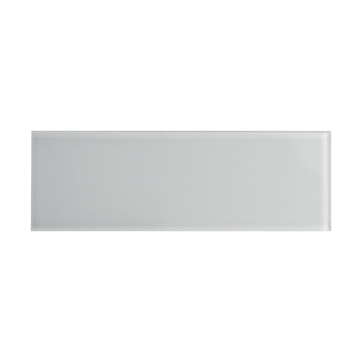 Giorbello True Gray 3-in x 9-in Glossy Glass Subway Wall Tile (5-sq. ft/ Carton)