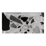 Giorbello (Sample) Silver Moonstone 3-in x 6-in Glossy Glass Stone Look Wall Tile