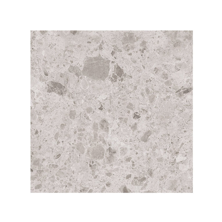 Giorbello (Sample) Ambience Terrazzo Ivory 24-in x 24-in Matte Porcelain Stone Look Floor and Wall Tile