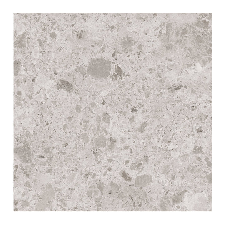 Giorbello Ambience Terrazzo Ivory 24-in x 24-in Matte Porcelain Stone Look Floor Tile (12-sq. ft/ Carton)