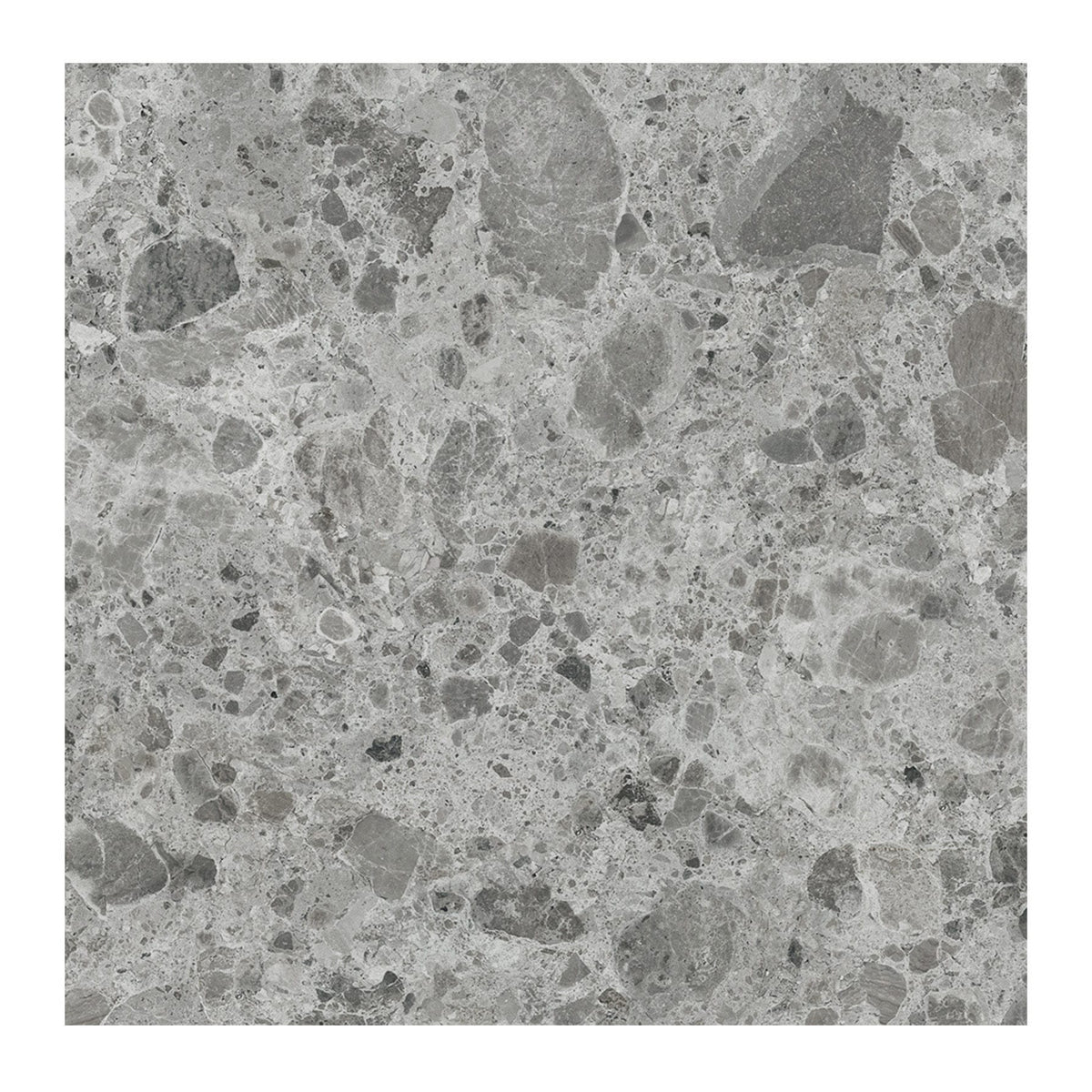 Giorbello Ambience Terrazzo Gray 24-in x 24-in Matte Porcelain Stone Look Floor Tile (12-sq. ft/ Carton)