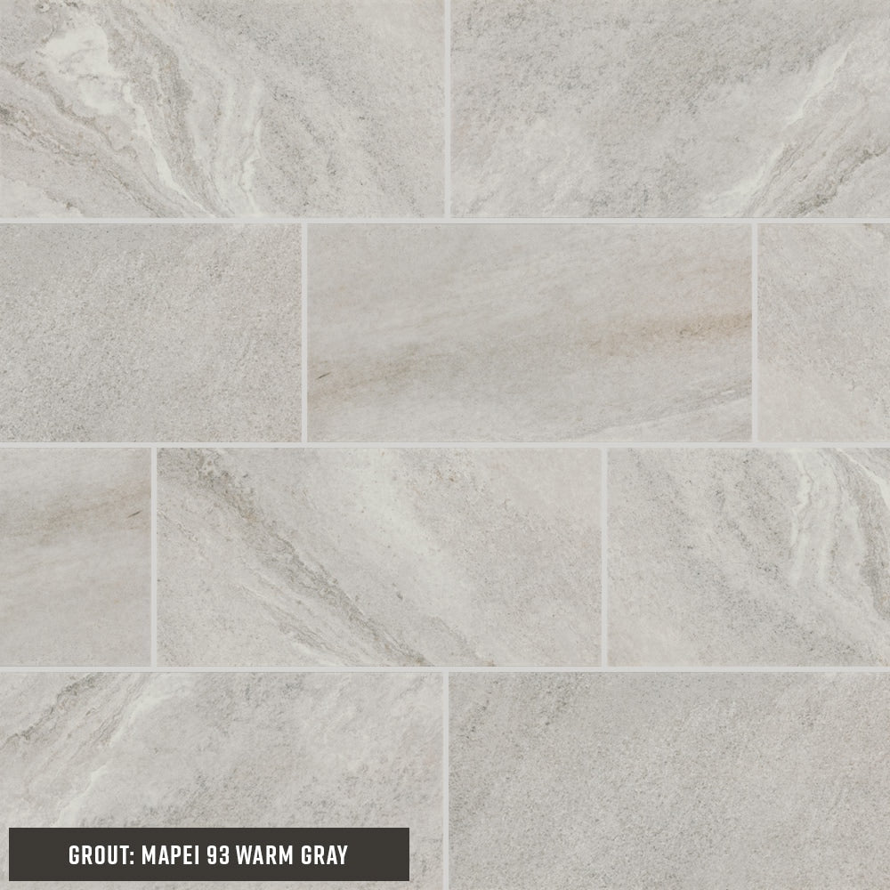 STAINMASTER Quartzite Sepia 12-in x 24-in Matte Porcelain Floor and Wall Tile product image