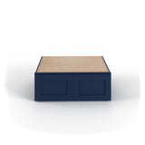 Valleywood Cabinetry 33-in W x 12-in H x 24-in D Marine Blue Birch Wall Ready To Assemble Plywood Cabinet (Flat Panel Shaker Door Style)
