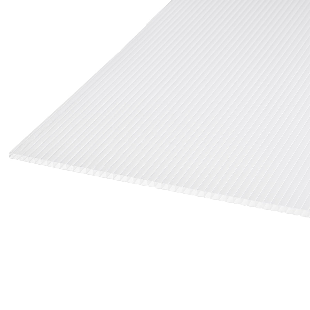 AmeriLux International MultiLite 4-ft x 8-ft Ribbed Diffused Polycarbonate Roof Panel, 6mm