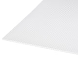 AmeriLux International MultiLite 4-ft x 8-ft Ribbed Diffused Polycarbonate Roof Panel, 6mm