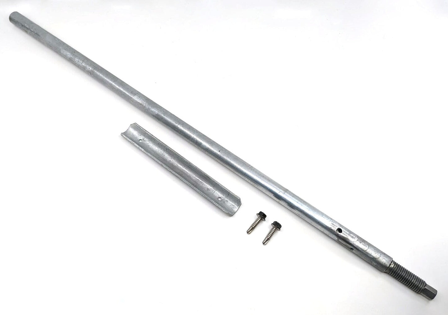 TITAN BUILDING PRODUCTS 24-in x 3.24-in Deck foot anchor Galvanized Steel Support Bracket