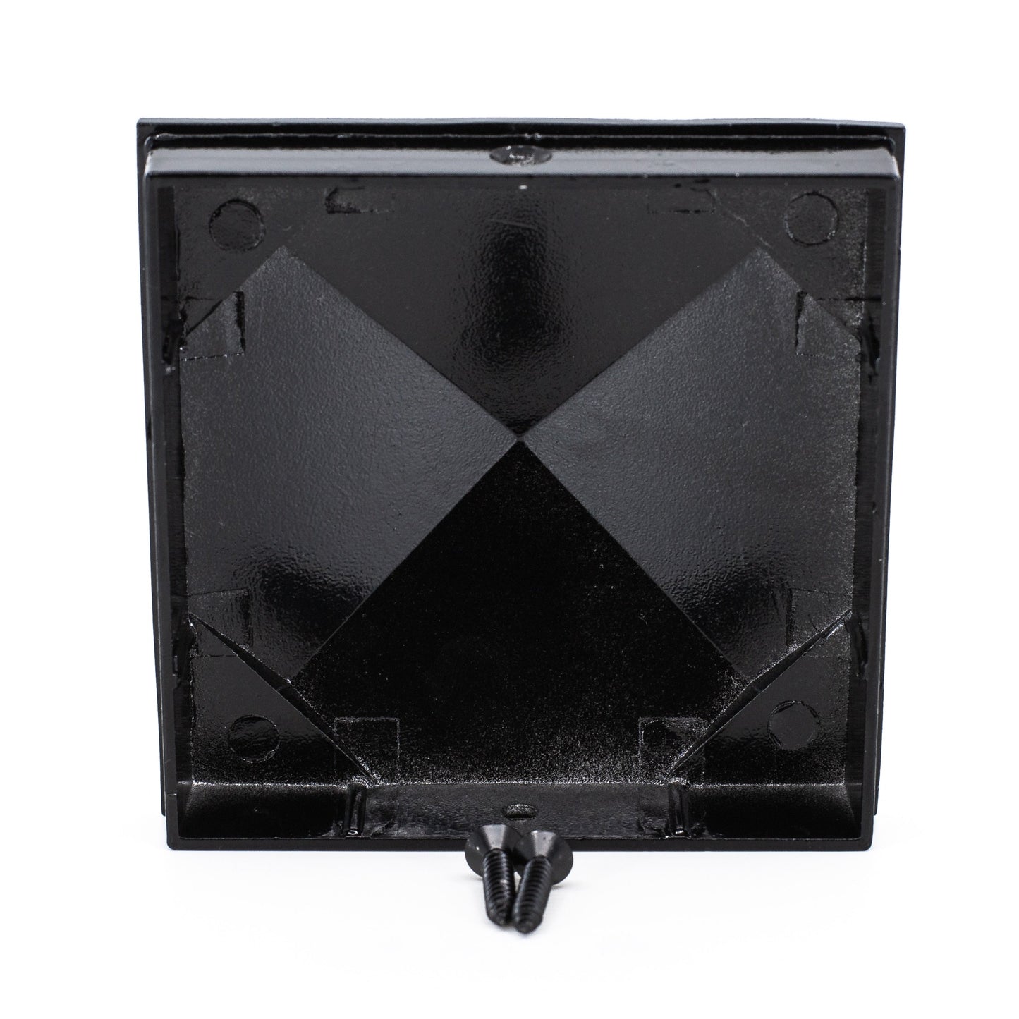 TITAN BUILDING PRODUCTS 4-in x 4-in Post caps Black Aluminum Deck Post Cap
