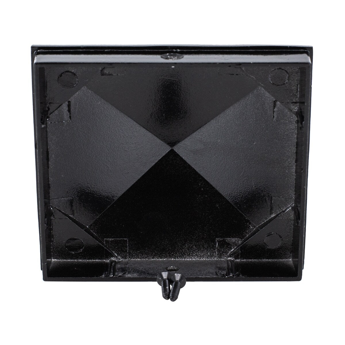 TITAN BUILDING PRODUCTS 6-in x 6-in Post caps Black Aluminum Deck Post Cap