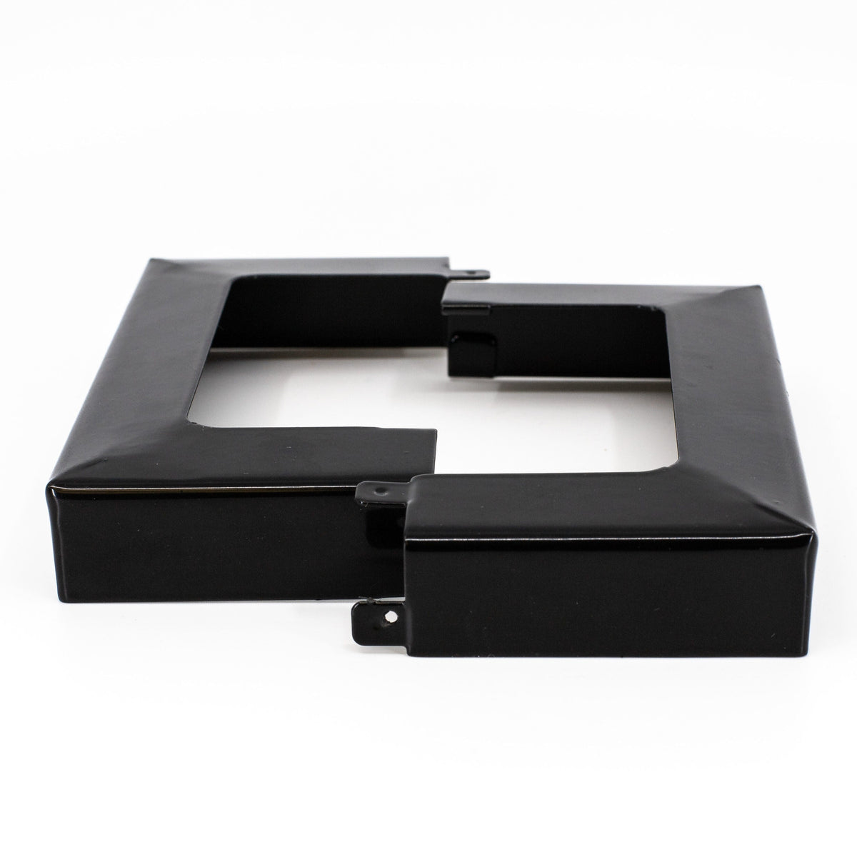 TITAN BUILDING PRODUCTS 4-in x 4-in Black Metal Deck Post Base Trim