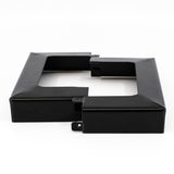 TITAN BUILDING PRODUCTS 4-in x 4-in Black Metal Deck Post Base Trim