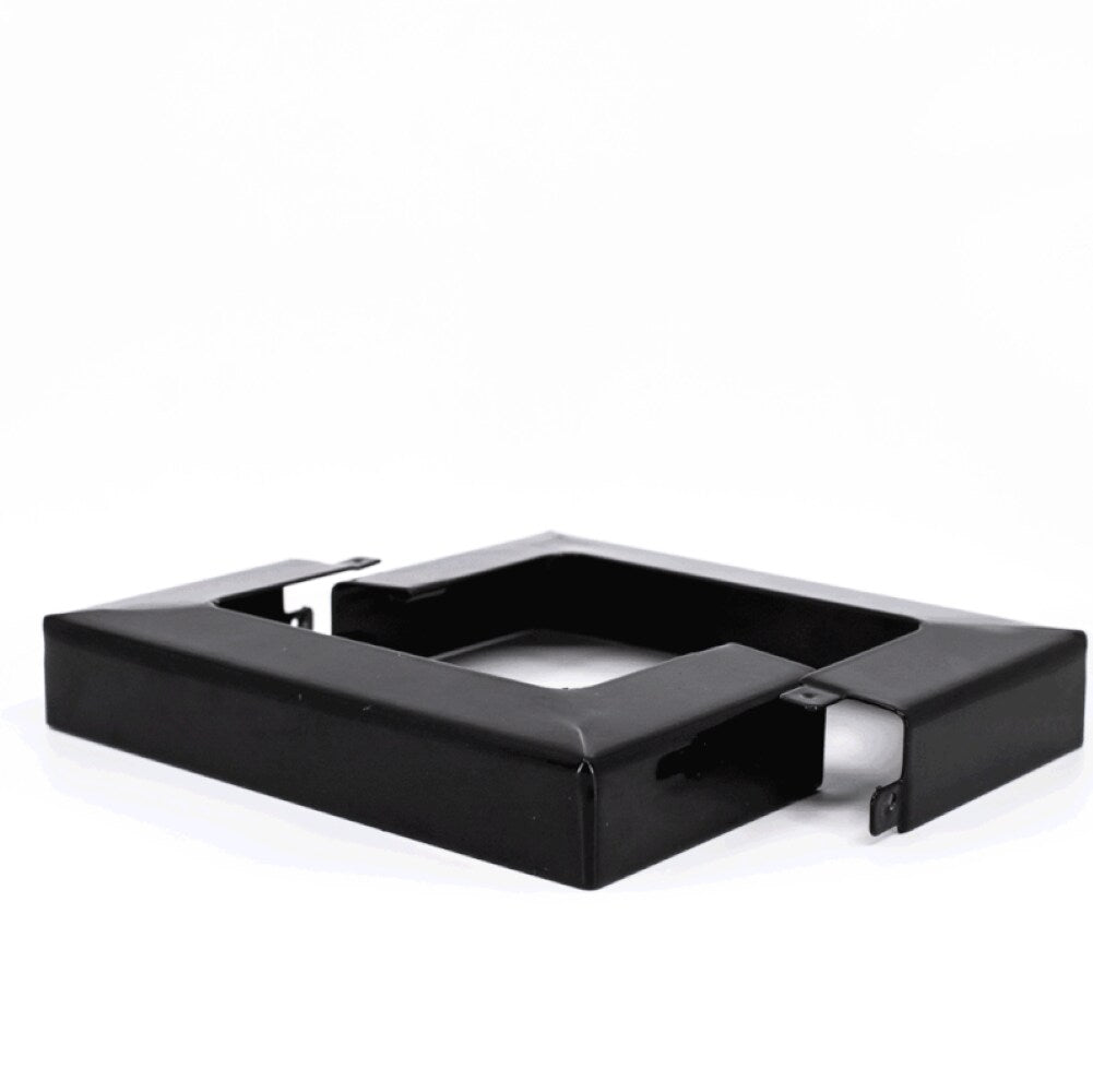 TITAN BUILDING PRODUCTS 4-in x 4-in Black Metal Deck Post Base Trim