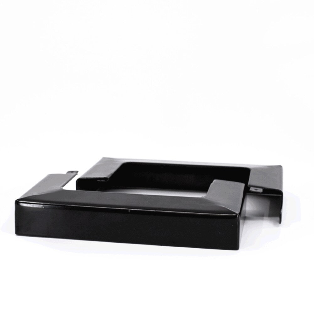 TITAN BUILDING PRODUCTS 6-in x 6-in Black Metal Deck Post Base Trim