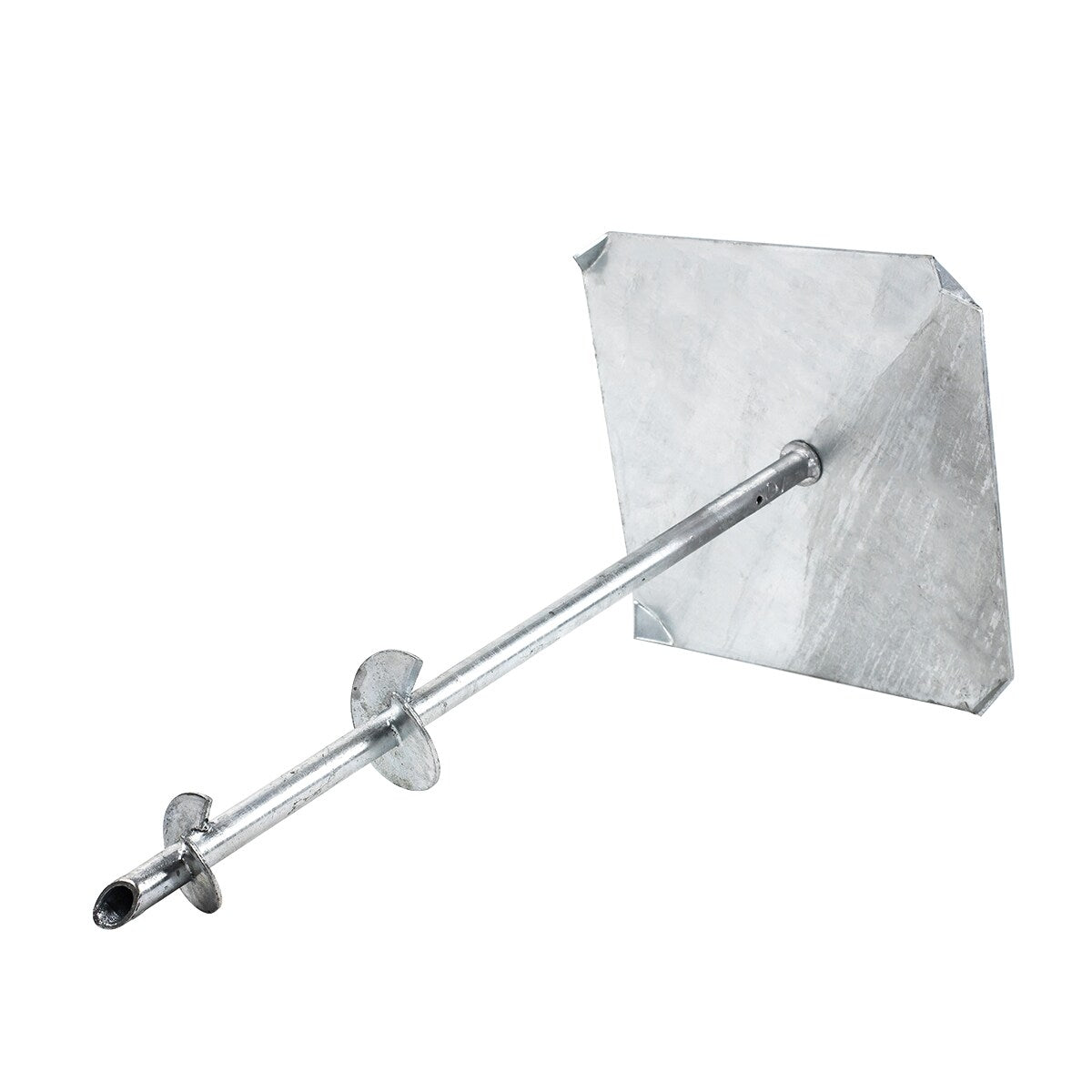 TITAN BUILDING PRODUCTS 51-in x 12.25-in Deck foot anchor Galvanized Steel Support Bracket