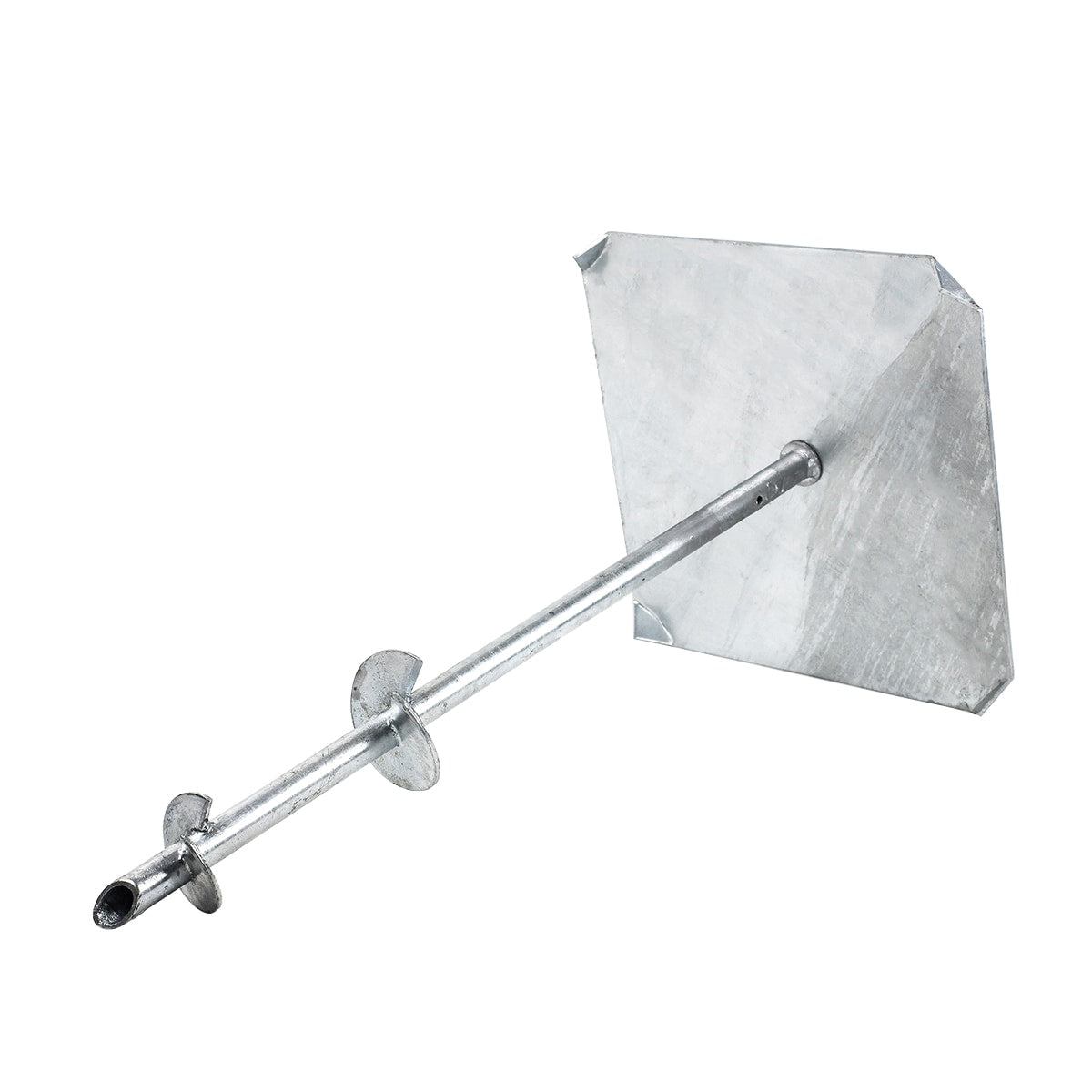 TITAN BUILDING PRODUCTS 27-in x 12.25-in Deck foot anchor Galvanized Steel Support Bracket
