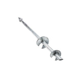 TITAN BUILDING PRODUCTS 24-in x 3.25-in Deck foot anchor Galvanized Steel Support Bracket