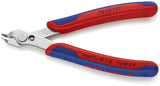 KNIPEX 5-in Precision Cutting Pliers, 60° Angled Head