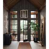 Progress Lighting Turnbury 8-Light Gray Rustic Chandelier
