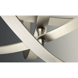 Progress Lighting Equinox 5-Light Gray Transitional Chandelier