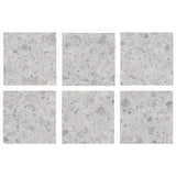 Giorbello Ambience Terrazzo Silver 24-in x 24-in Matte Porcelain Stone Look Floor Tile (12-sq. ft/ Carton)