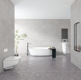 Giorbello Ambience Terrazzo Gray 24-in x 24-in Matte Porcelain Stone Look Floor Tile (12-sq. ft/ Carton)