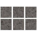 Giorbello Ambience Terrazzo Deep Gray 24-in x 24-in Matte Porcelain Stone Look Floor Tile (12-sq. ft/ Carton)
