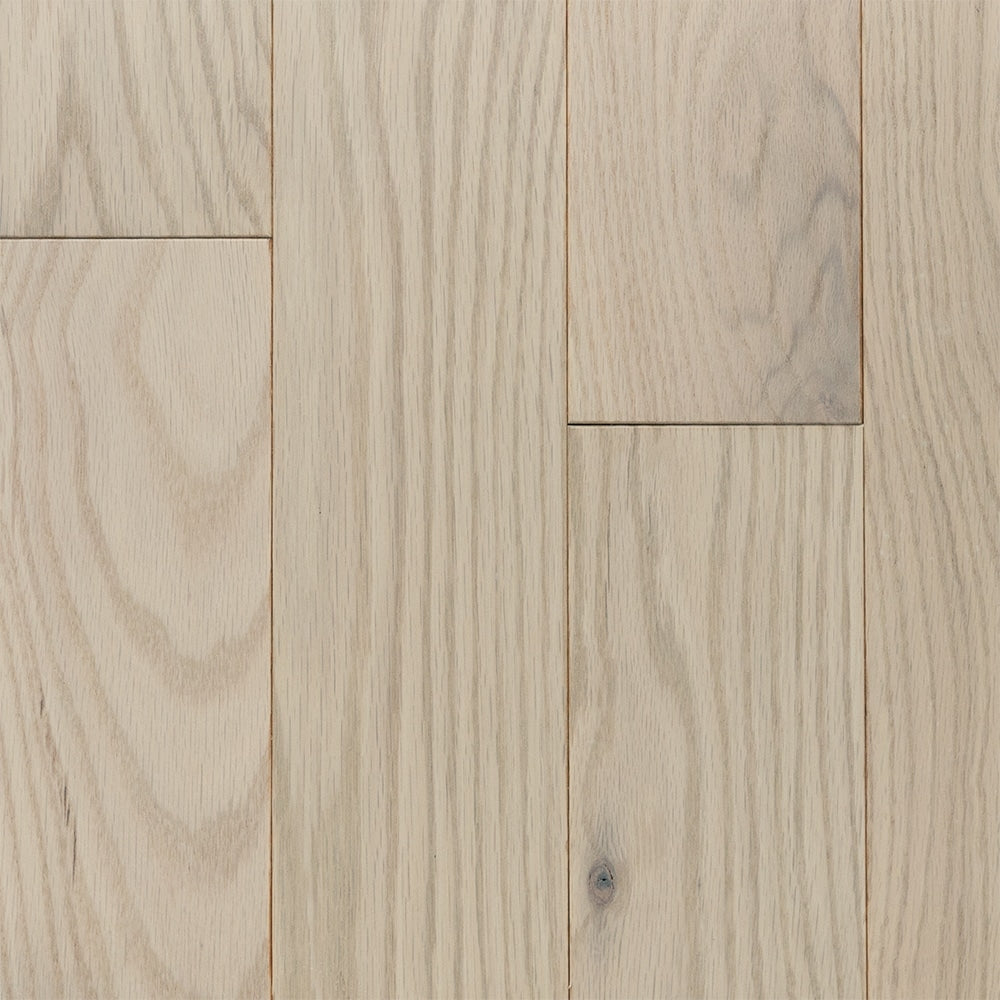 Green Leaf Oak Polar White hardwood flooring — primary plank view