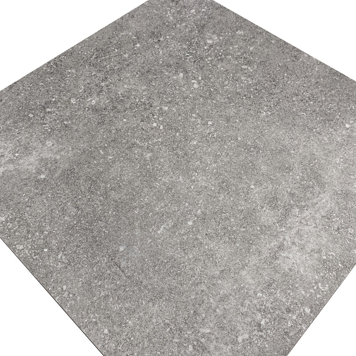 Giorbello Ambience Natural Gray 24-in x 24-in Matte Porcelain Stone Look Floor Tile (12-sq. ft/ Carton)