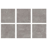 Giorbello Ambience Natural Gray 24-in x 24-in Matte Porcelain Stone Look Floor Tile (12-sq. ft/ Carton)