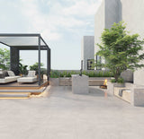 Giorbello Ambience Natural Silver 24-in x 24-in Matte Porcelain Stone Look Floor Tile (12-sq. ft/ Carton)