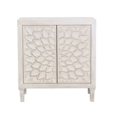 Benzara Whitewash Accent Chest