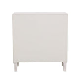 Benzara Whitewash Accent Chest