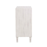 Benzara Whitewash Accent Chest