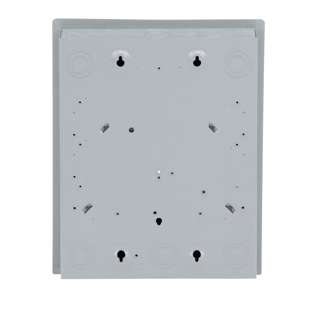 Square D Homeline 125-Amp 8-space load center - detail view