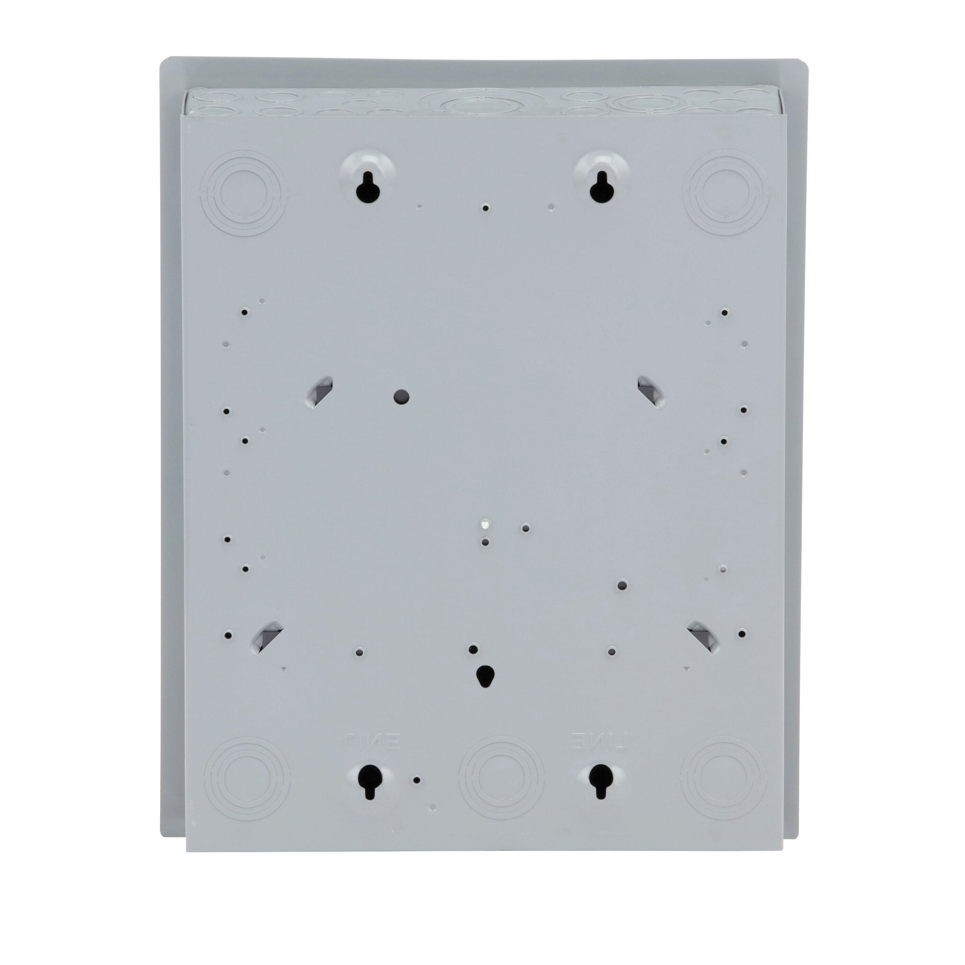 Square D Homeline 125-Amp 8-space load center - detail view