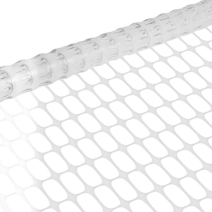 BOEN 50-ft H x 4-ft L Temporary Plastic Snow Fence