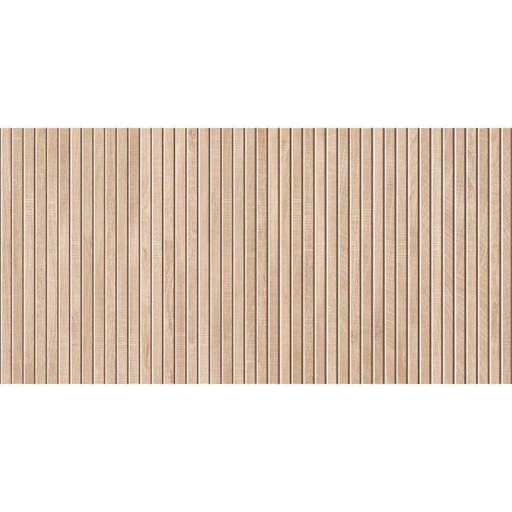Apollo Tile Bois Maple 24-in x 48-in Matte Porcelain Brick Patterned Floor and Wall Tile (15.49-sq. ft/ Carton)