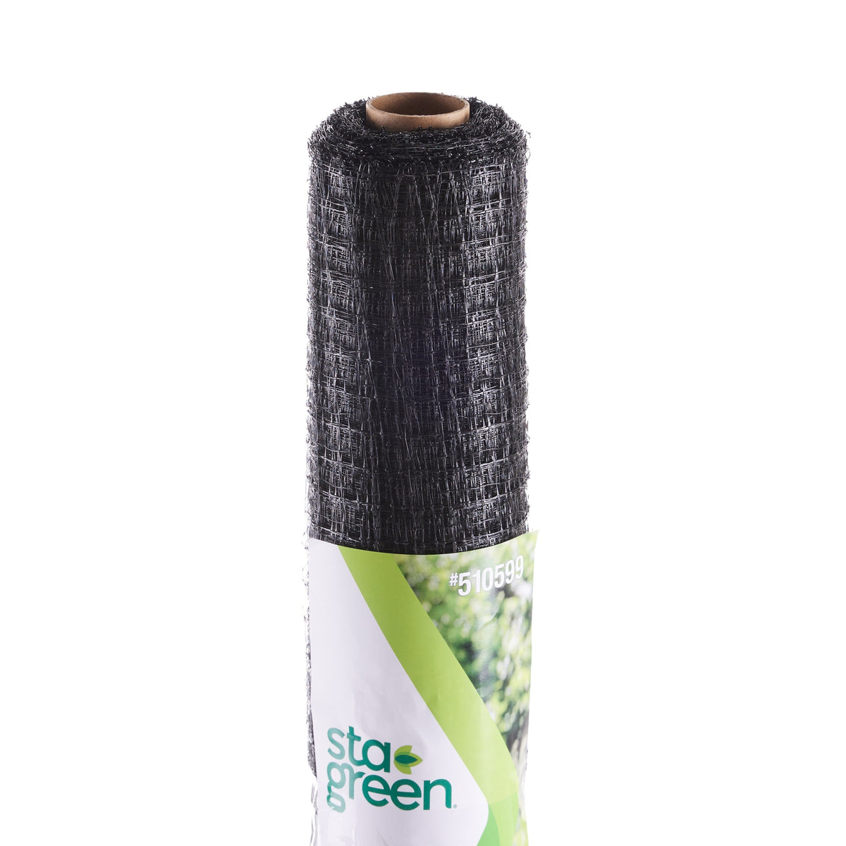 Sta-Green Black Extruded Mesh Rolled Fencing 100x7 ft