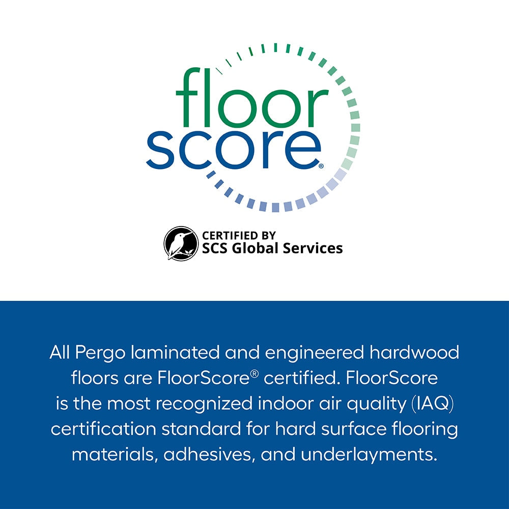 Pergo TimberCraft +WetProtect Chester Ridge Hickory Waterproof Laminate Flooring with Underlayment