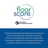 Pergo TimberCraft +WetProtect Chester Ridge Hickory Waterproof Laminate Flooring with Underlayment