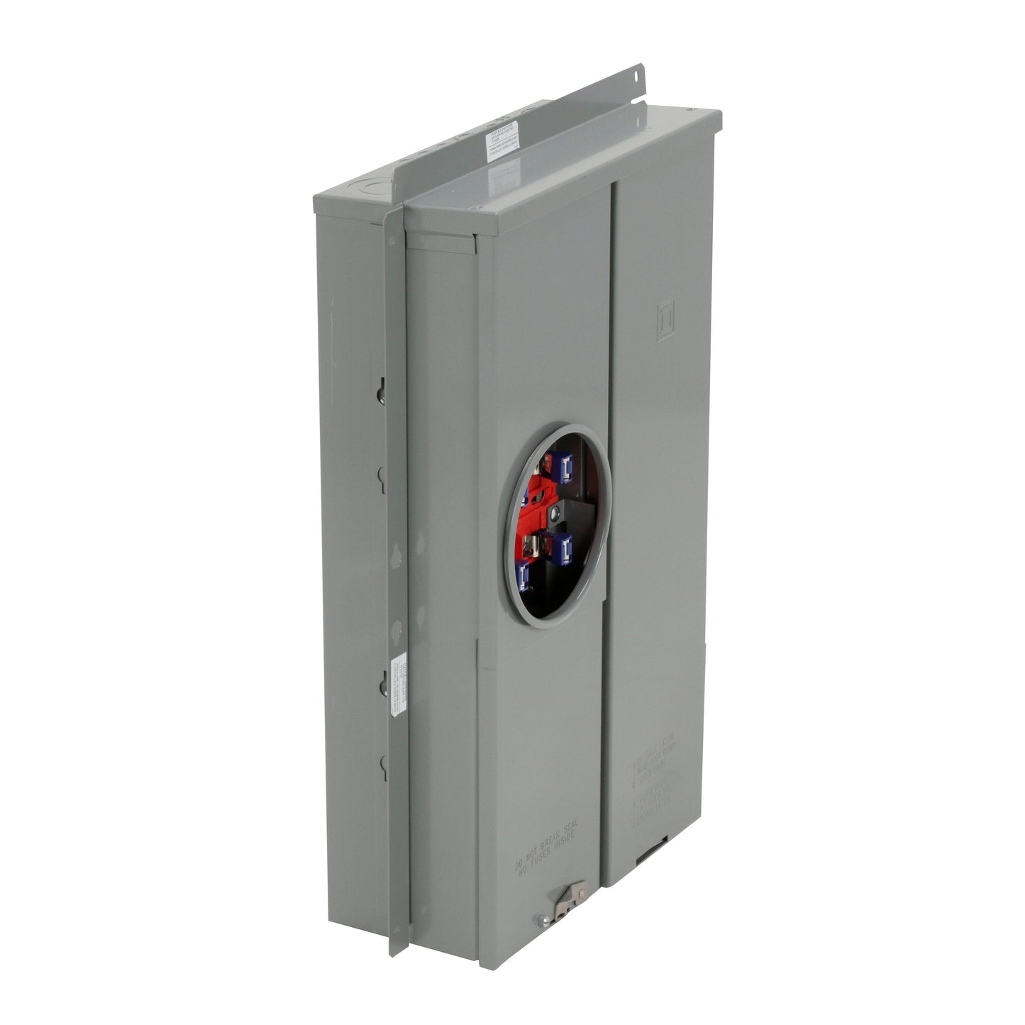 Square D Homeline Ring Type Overhead/Underground 125-Amp 16-space load center - interior view