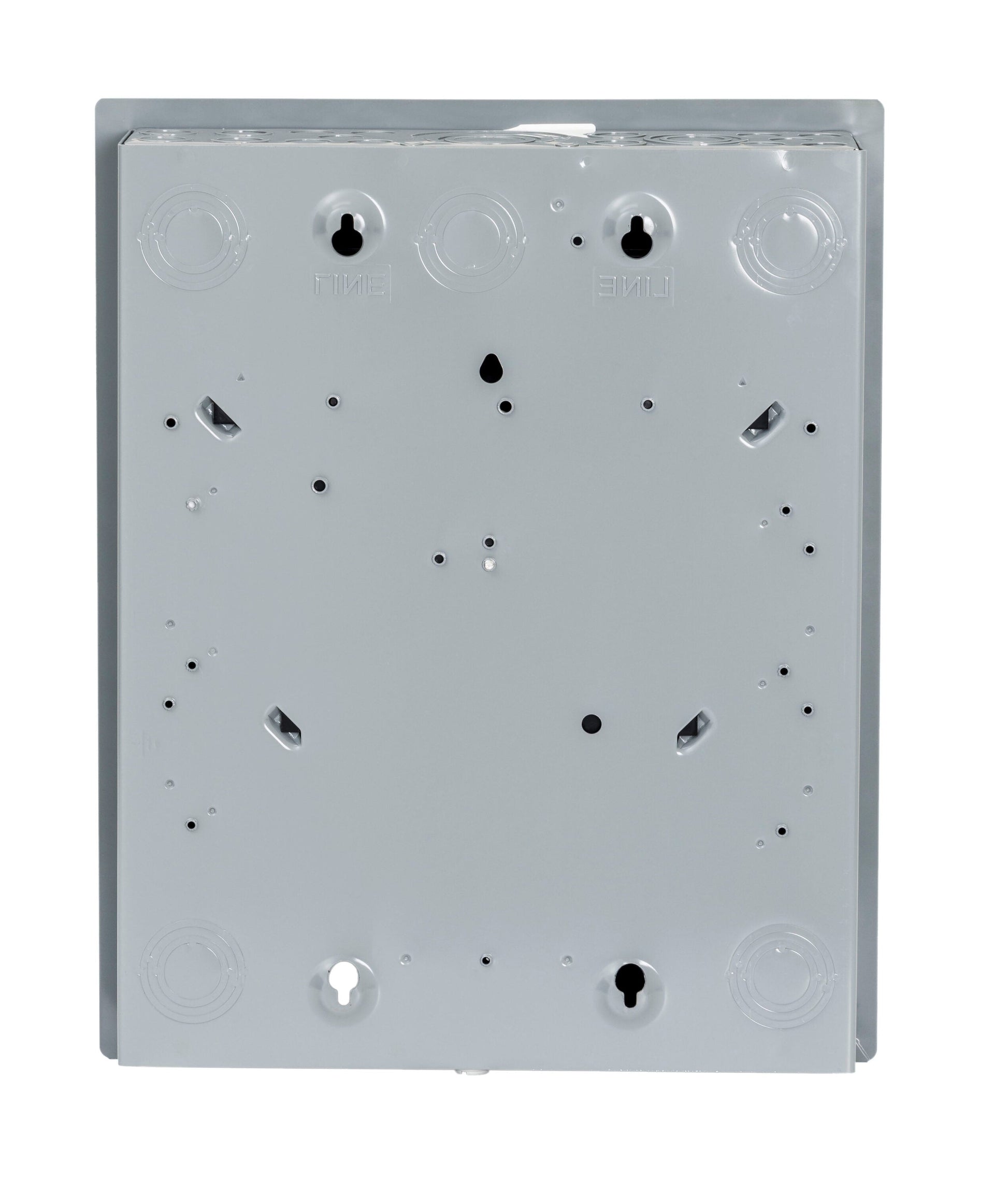 Square D Homeline 100-Amp 12-space load center - label view