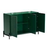 Clihome 15.67-in W x 31.5-in H Mdf Green Freestanding Utility Storage Cabinet