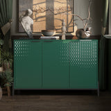 Clihome 15.67-in W x 31.5-in H Mdf Green Freestanding Utility Storage Cabinet