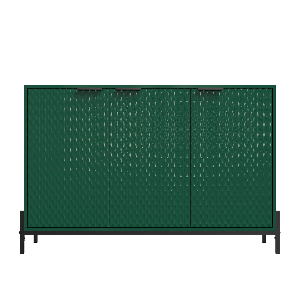 Clihome 15.67-in W x 31.5-in H Mdf Green Freestanding Utility Storage Cabinet