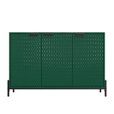 Clihome 15.67-in W x 31.5-in H Mdf Green Freestanding Utility Storage Cabinet
